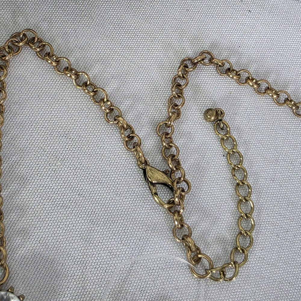 Statement Fleurerette Neutral Tones Bib Necklace - image 8